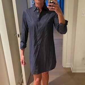 Jones New York Denim style cotton shirt dress